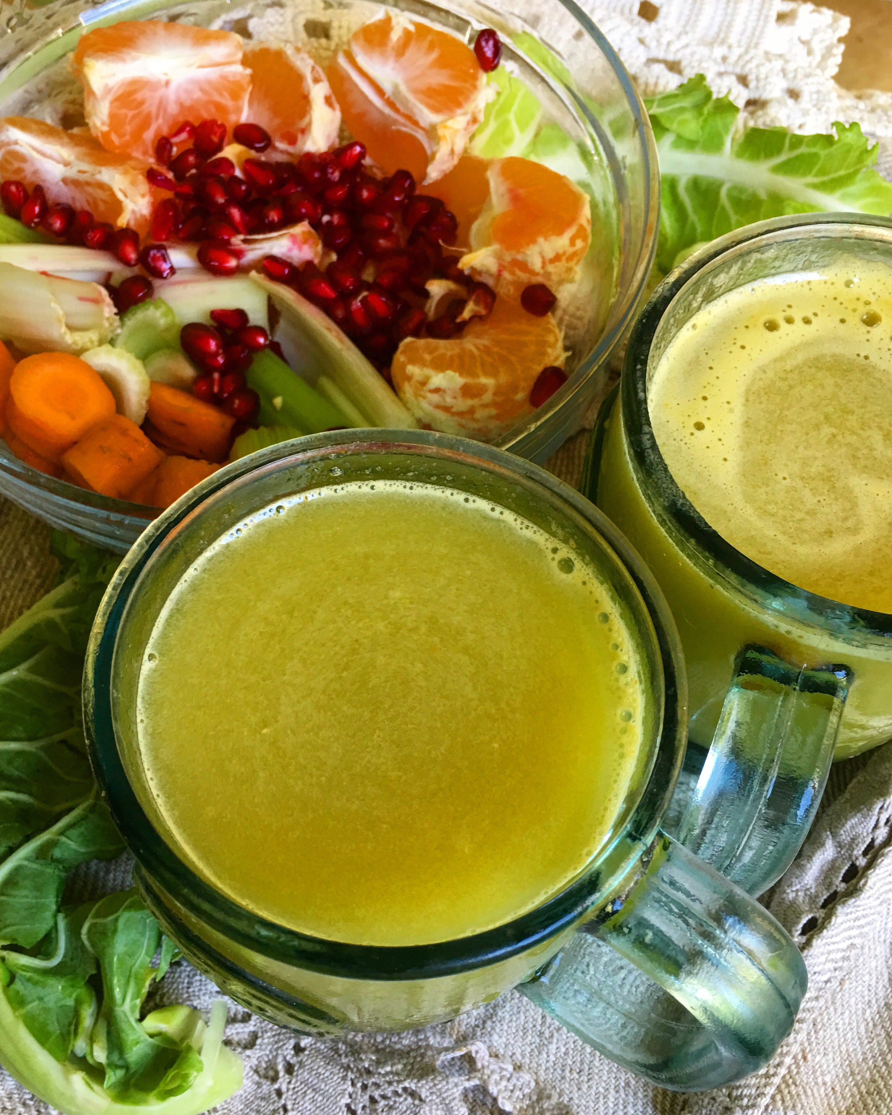 Homemade juices that taste fantastic 